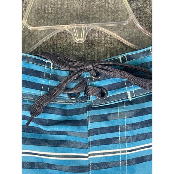 Airwalk Men's Size XLARGE swim trunks with Mesh inside Blue-mint green- grey NWT - Picture 4 of 16